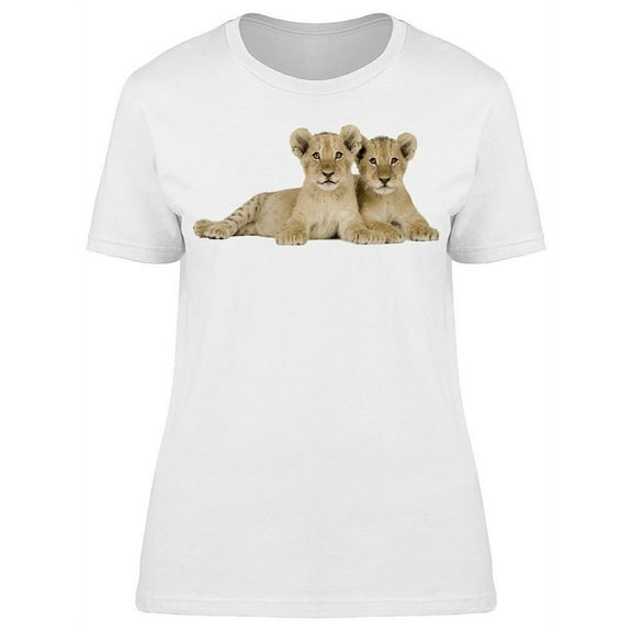Lion Siblings T-Shirt Women -Image by Shutterstock, Female Small