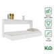 thumbnail image 1 of Base Cama Individual Abatible Blanca KingsHouse Desmontable blanco, 1 of 5