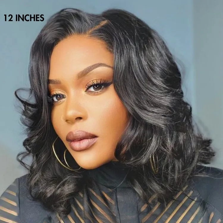 LUVME Body Wave / Straight / Kinky / Deep Wave Human Hair U Part Wig