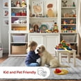 thumbnail image 5 of nuLOOM Jeni SuperiorWash Solid Faux Rabbit Machine Washable Area Rug, 2' 6" x 10', Runner, Jeni Silver, 5 of 10