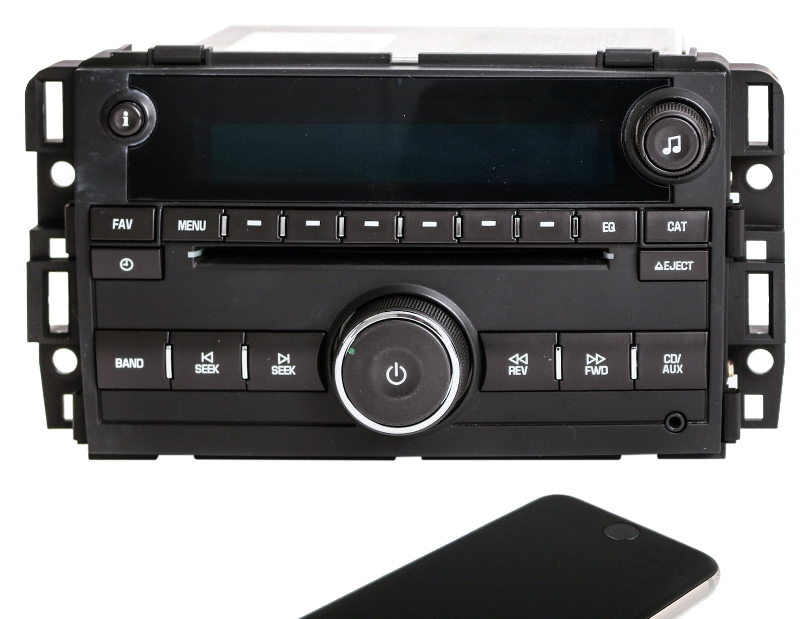 Restored Chevy Traverse 200912 Radio AMFM CD Aux Input Bluetooth 25974803 Metal UNLOCKED (Refurbished)