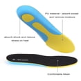 thumbnail image 3 of Sport Athletic Shoe Insoles, Shoe Inserts Men Women Unisex Comfort Insoles for Sneakers Running Shoes for Active Sports Walking Running Training Hiking, Size 8, 3 of 8