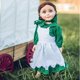 thumbnail image 3 of The Queen's Treasures 18 Inch Doll Clothes, Little House on The Prairie Dress Outfit, Authentic 1880's Design Calico Dress & Bonnet with White Apron, Compatible for Use with American Girl Dolls, 3 of 5