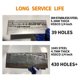 thumbnail image 5 of Juego de brocas RCINDUS, 20 unidades, 3/16 pulgadas, metal cobalto HSS M35, 5 of 6
