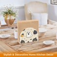thumbnail image 6 of Yayeee Napkin Holder for Table Kitchen Paper Tissue Organization, Halloween Black Pumpkins, 6 of 8