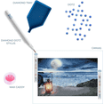 thumbnail image 5 of Diamond Dotz Seaside vigil Diamond Painting Kits for Adults - Diamond Art Kits a Relaxing Creative Craft Kit with Dotz Gems 13x20.5, 5 of 6