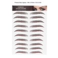 thumbnail image 4 of Autocollant de tatouage de sourcils professionnel et imperméable, autocollant de transfert de sourcils pour femmes, BROWN-02, 4 of 4