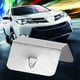 thumbnail image 5 of Viccilley Deflector de lluvia y viento Universal para coche, juego de Clips de retención de fijación de canal, visera de ventana lateral de coche, canal de acero inoxidable(6 pcs), 5 of 5