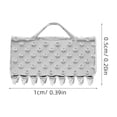 thumbnail image 2 of OULII 100PCS Textured Cord Ends Jewelry Making Metal for Crafters, 2 of 6