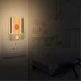 thumbnail image 2 of Yayeee LED Night Lights with Motion Detectors Auto Dusk to Dawn Light Sensors, 2 Pack, Stripes and Circle, 2 of 7