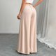 thumbnail image 5 of TaTaai Women's Solid Color High Waist Flare Wide Leg Pants Loose Skirt Pants Suit Trousers for Summer Beach Vacation Daily Casual Wear Gift, 5 of 7