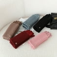 thumbnail image 4 of 2-in-1 Faux Suede Gloves with Ribbed Knit Wrist Warmers, 4 of 5