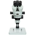 thumbnail image 2 of AmScope 3.5X-45X Zoom Trinocular Stereo Microscope with Table Pillar Stand with Mechanical Stage New, 2 of 4
