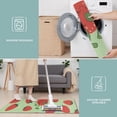 thumbnail image 6 of Strawberry Plants Fruit Character Green Pattern Kitchen Rugs Sets Of 3,Kitchen Runner Rugs Non Skid Washable,Decorative Kitchen Floor Mats for Kitchen,Sink,Laundry,17"x30"+ 17"x47" + 17"x59", 6 of 6
