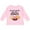 AD-Pink, variant on Inktastic Just Skip to the Part Where There's Donuts Boys or Girls Long Sleeve Toddler T-Shirt