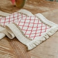 thumbnail image 2 of AUQ Table Runner,Festive Table Design Table Cloth,Classic Stripes Warm Holiday Vibes Table Mats,Style15,30*180cm, 2 of 4