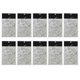 thumbnail image 1 of 10 Sets Sewing Needle Carbon Steel Various Sizes Hand Stitching Tool for Leather Carpet, 1 of 5