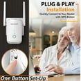 thumbnail image 4 of SEWOT SW-01 WiFi Extender Signal Booster up to 2600sq ft, 2 Antennas, 4 of 4