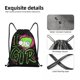 thumbnail image 4 of Mochila con cordón retro con diseño de Invader Zim, para el día de San Valentín, con texto "I Love GIR", 4 of 4