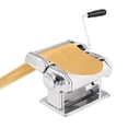 thumbnail image 2 of 150 Pasta Machine, Made in Italy, Includes Cutter, Hand Crank, and Instructions, Stainless Steel, 2 of 7