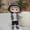 Black, variant on Black Black 4 Inch Skateboard Boy Jointed Doll With Rotatable Limbs Poseable Action Figure Kids Dress Up Play