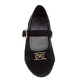 thumbnail image 6 of Badgley Mishcka Girls Ballerinas Shoes (Little Kids  Big Kids), Black, Size: 2, 6 of 8