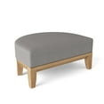 thumbnail image 3 of Anderson Teak Coronado Sunbrella & Teak Outdoor Ottoman. Canvas Teak, 3 of 5