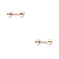 thumbnail image 3 of Anillo para pezones Minnieouse Acero inoxidable Oro rosa Lick-Me Type2 NO2, 3 of 6