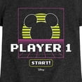 thumbnail image 3 of Disney - Player 1 Start - Toddler & Youth Girls Short Sleeve Graphic T-Shirt, 3 of 5