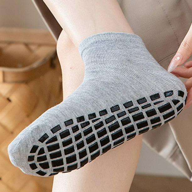 Neinkie 1 Pair Grippy Yoga Socks for Women & Men – Non Slip Sticky