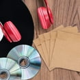 thumbnail image 3 of 50pcs Brown Paper Bags Paper Bags CD File Envelope Pouches Brown CD Envelopes, 3 of 9