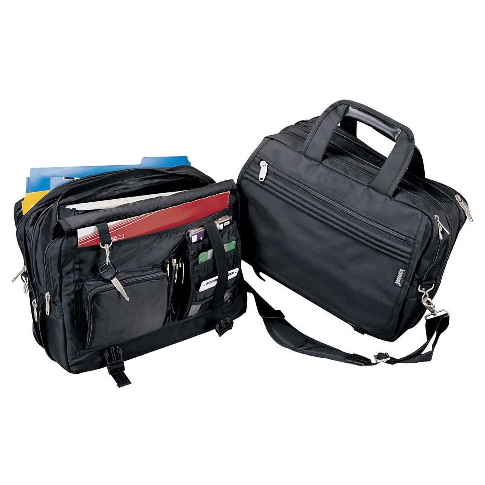 EXPANDABLE SOFTSIDE COMPUTER/LAPTOP BRIEFCASE
