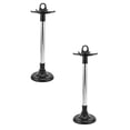 thumbnail image 1 of Oleegame 2PC Spoon And Lid Rest Non Punching Ground Rack Stainless Steel Tableware Storage Rack Kitchen Storage Rack Cooking Spatula Spoon Black, 1 of 9
