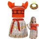 thumbnail image 3 of 2024 Disney Girls Vaiana Fantasy Niños Verano Volador Manga Carnaval Disfraz Niños Princesa Fiesta Elegante Vestido Moana Ropa, 3 of 5