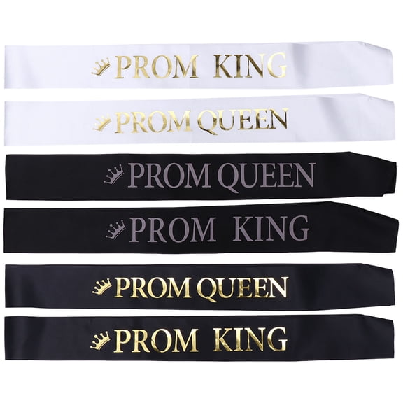 KAJNBN Party Photo Booth Props Shoulder Straps Assorted Color Fabric 6Pack 31.1x3.7x0.0In