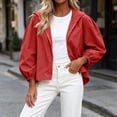thumbnail image 5 of KyCheLot Women's Plus Size Coats Long Sleeve Zip up Solid Color Hoodie Jackets Loose Breathable Workout Clothes, 5 of 6