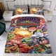 thumbnail image 4 of Niños Basura de Colección Conjunto de sábanas temático, trío de piezas, cómodo y amigable con la piel, diseño único, regalo de decoración para el hogar para familiares, amigos y fans, 90 cm * 190 cm, 4 of 6