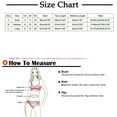 thumbnail image 2 of Lopeceal Women Sexy Print High Waisted Bikini Set Two Piece Tummy Control Wrap Swimsuit Lace Up Bathing Suit, 2 of 3