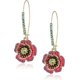 thumbnail image 1 of Pendiente colgante de color rosa, 1 of 3