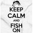 thumbnail image 2 of Keep Calm Fish On Fishing Enthusiast Boys Kids T Shirt Tees Tops Teen Brisco Brands S, 2 of 6