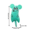 thumbnail image 2 of AJKSFHIU Cat Mice Toy,Plush Catnip-Filled Mice Toys for Indoor Cats,Cat Toys Squeak Mice,Interactive Catnip Silvervine Animals Toys for Indoor Kittens,Cat Nip Chirping Toy,Cat Chew Exercise Toy, 2 of 5