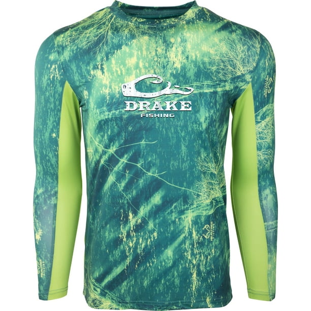 Drake Waterfowl - Drake Waterfowl Men's Shield4 UPF Long Sleeve Shirt ...