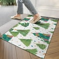 thumbnail image 4 of White Christmas Watercolor Tree Pattern Door Rugs,Washable Non Slip Door Mats Indoor,Decorative Door Mats,Entry Mat Indoor for Entrance,Bedroom,Kitchen,Bathroom,17"x30", 4 of 6