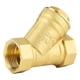 thumbnail image 5 of Conexión de la válvula del filtro, rosca hembra BSPP de 3/4"Filtro en forma de Y Conexión de reemplazo de latón para separación de agua y aceite Amarillo, temperatura de trabajo 0-150 ° EOTVIA No, 5 of 6