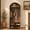 Walnut, variant on Joywind Arched Hall Tree with Bench and Shoe Storage,Walnut, 32" W