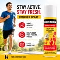 thumbnail image 4 of DERMAN Powder Spray for Feet & Shoes, Easy-to-Use Foot Spray, Helps Keep Feet Feeling Fresh, Quick-Dry Formula, Daily Care, 4.6 oz, 4 of 5