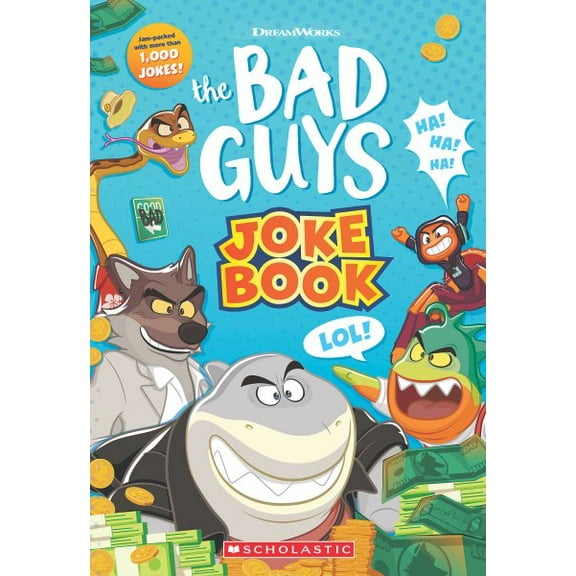 Pre-Owned Bad Guys Bad Guys Movie 2 Joke Book, (Paperback)