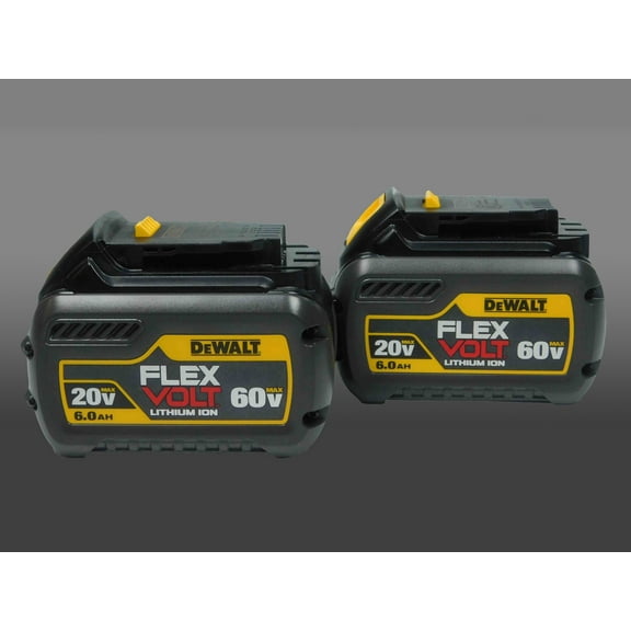 Flexvolt Dewalt DCB606 20/60V 6.0 Ah Battery Â (2 Pack)