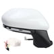 thumbnail image 2 of Espejo retrovisor exterior, conjunto de espejo retrovisor eléctrico para puerta exterior con calefacción, color blanco superblanco, espejo retrovisor eléctrico para puerta, resultados impresionantes, 2 of 9