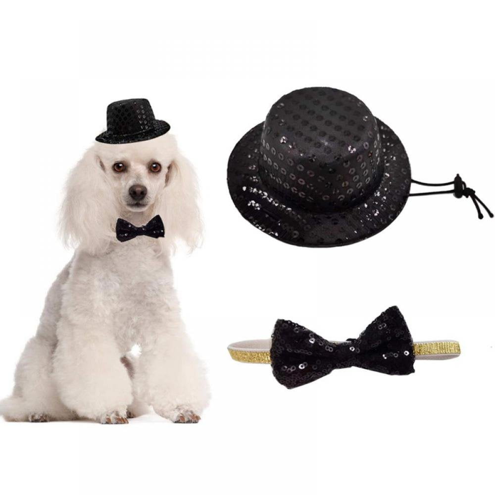 Dog top hat and bow tie discount
